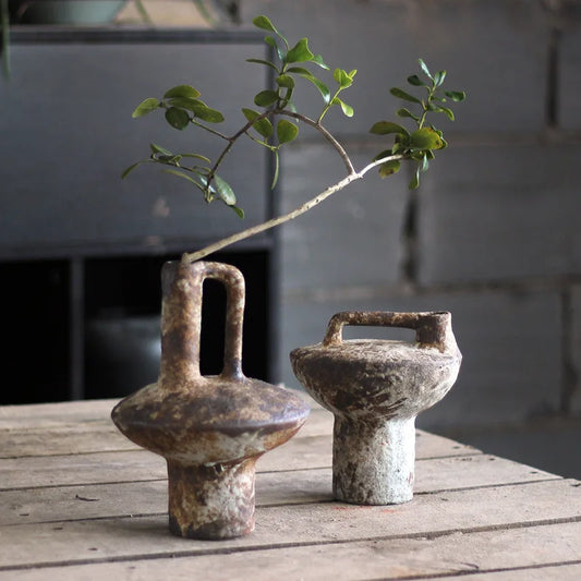 Retro Rough Ceramic Vase