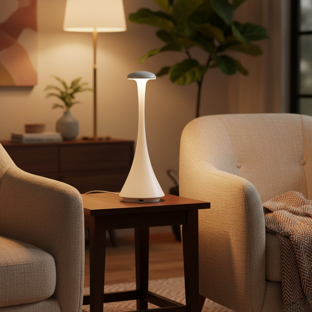 Nordic Mushroom Table Lamp