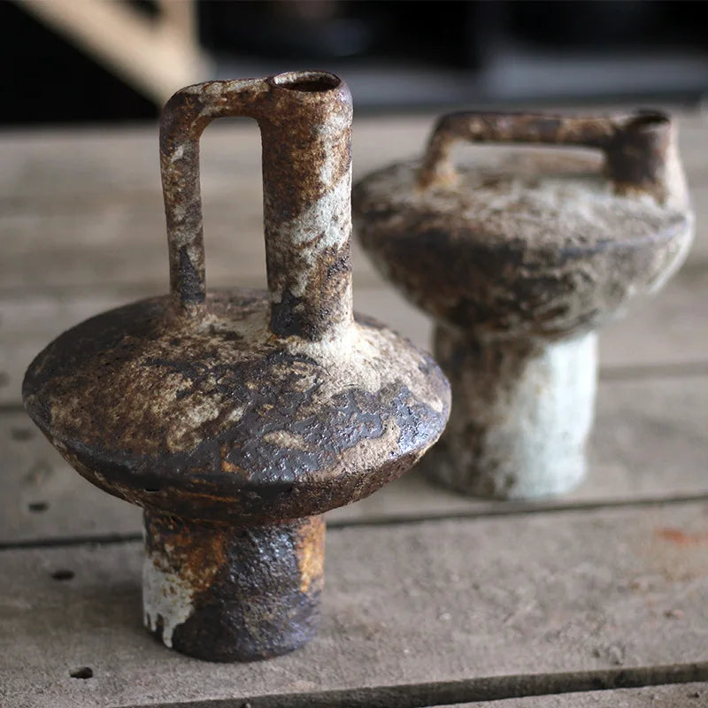 Retro Rough Ceramic Vase