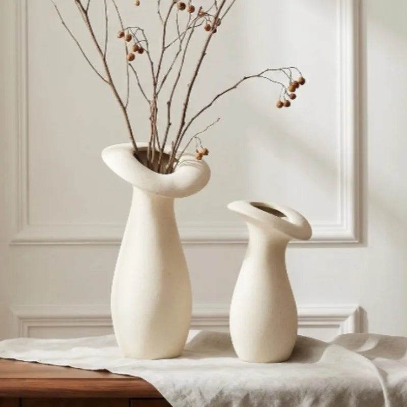 Wabi-Sabi Ceramic Vase