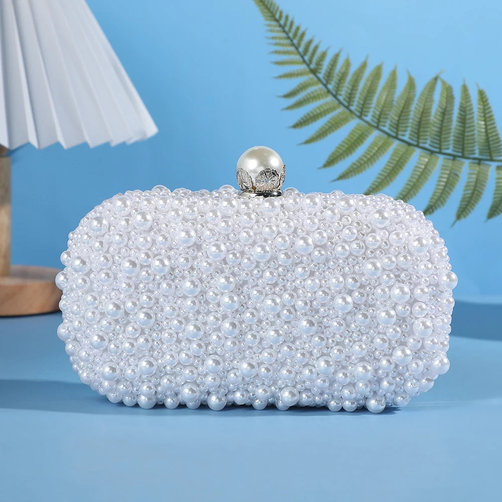Luxury Pearl Bridal Clutch