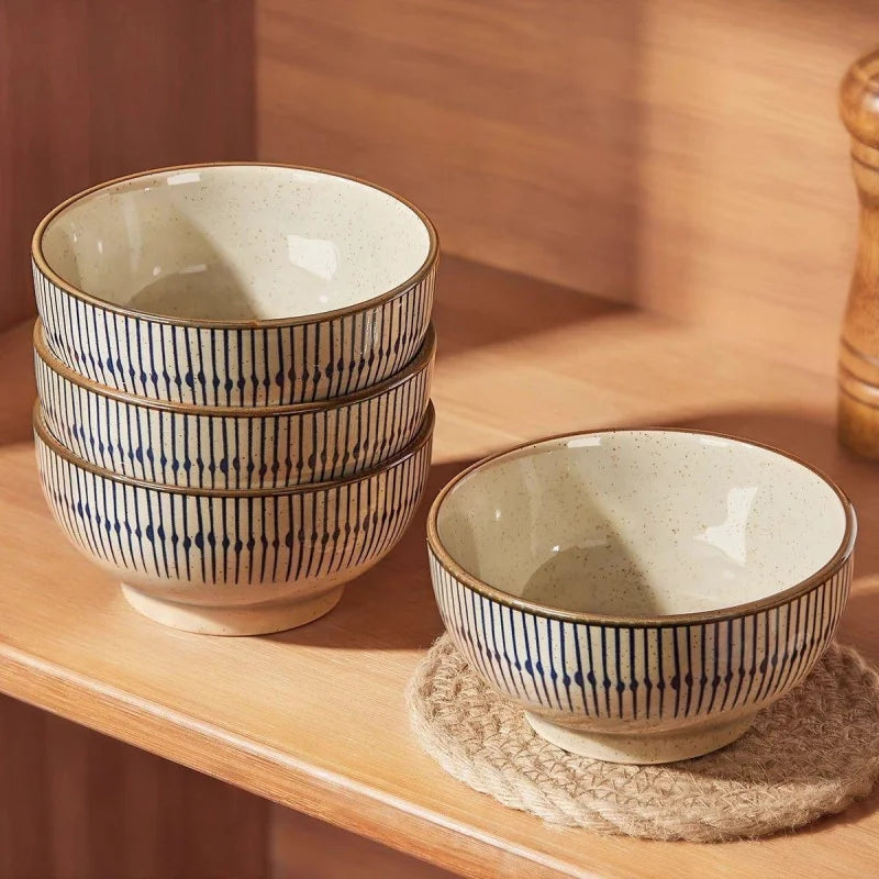 Underglaze Ceramic Bowl Set — 2 Pieces