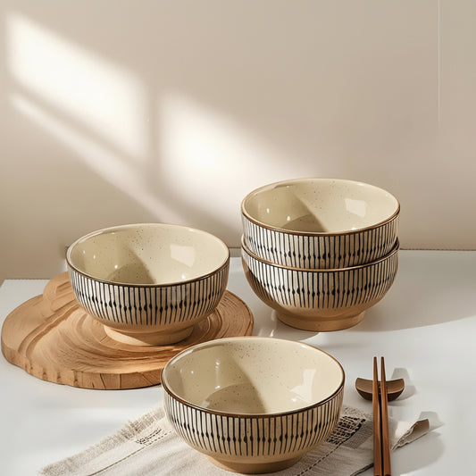 Underglaze Ceramic Bowl Set — 2 Pieces
