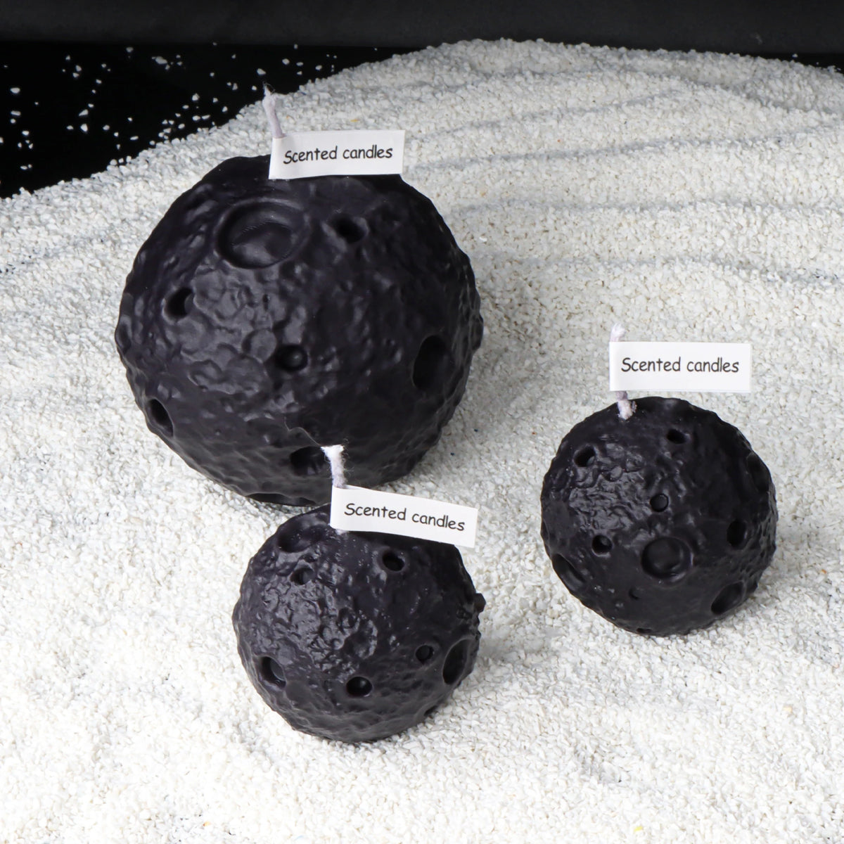 Moon-Shaped Soy Wax Scented Candle