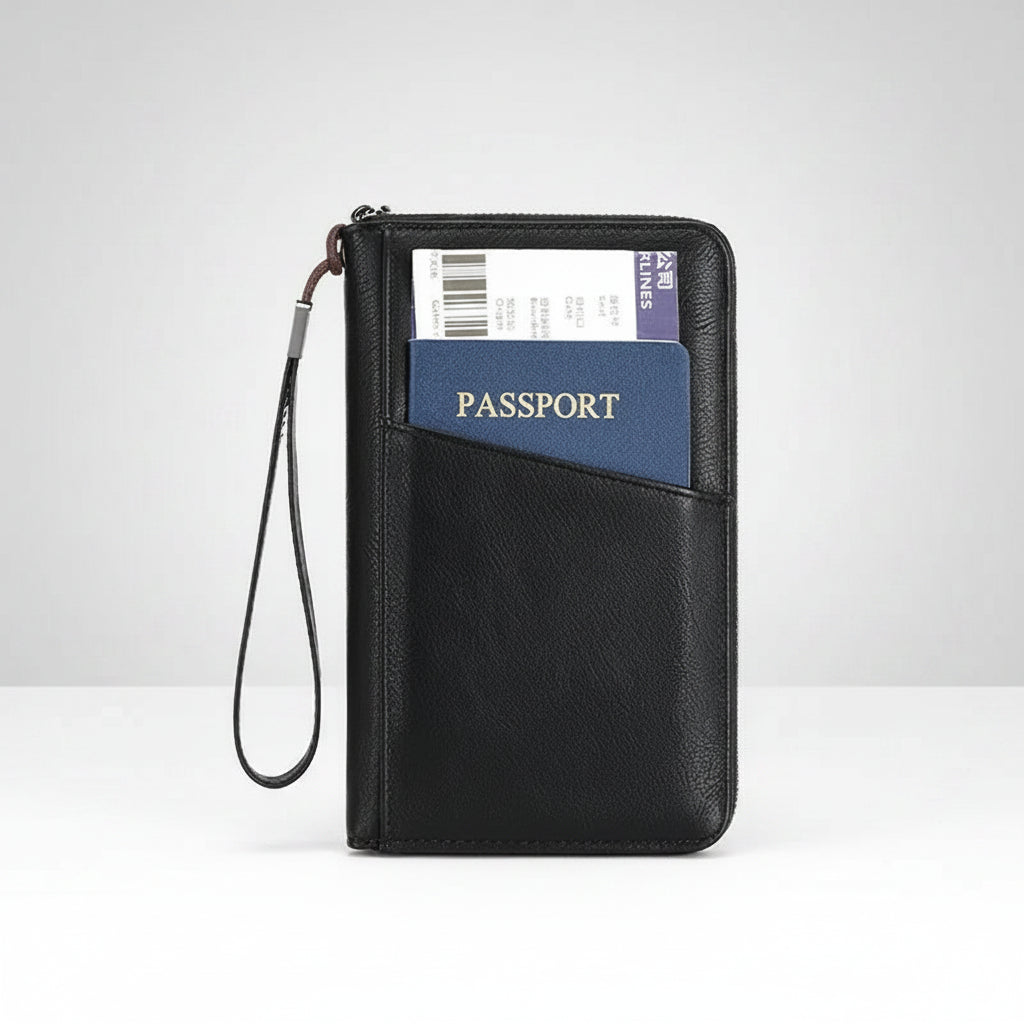 Luxury RFID Travel Passport Wallet
