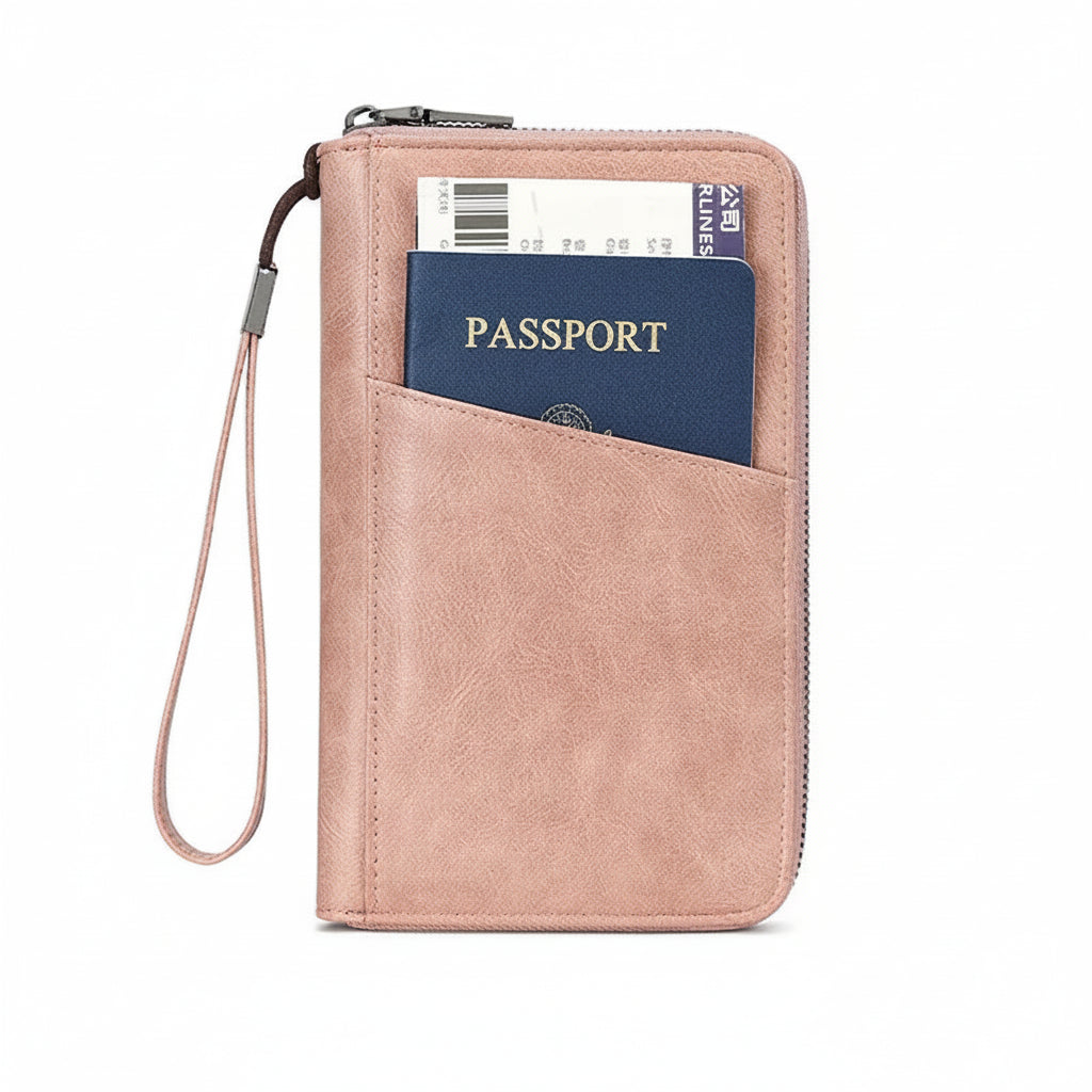 Luxury RFID Travel Passport Wallet