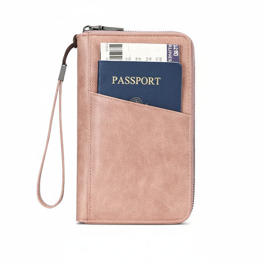Luxury RFID Travel Passport Wallet