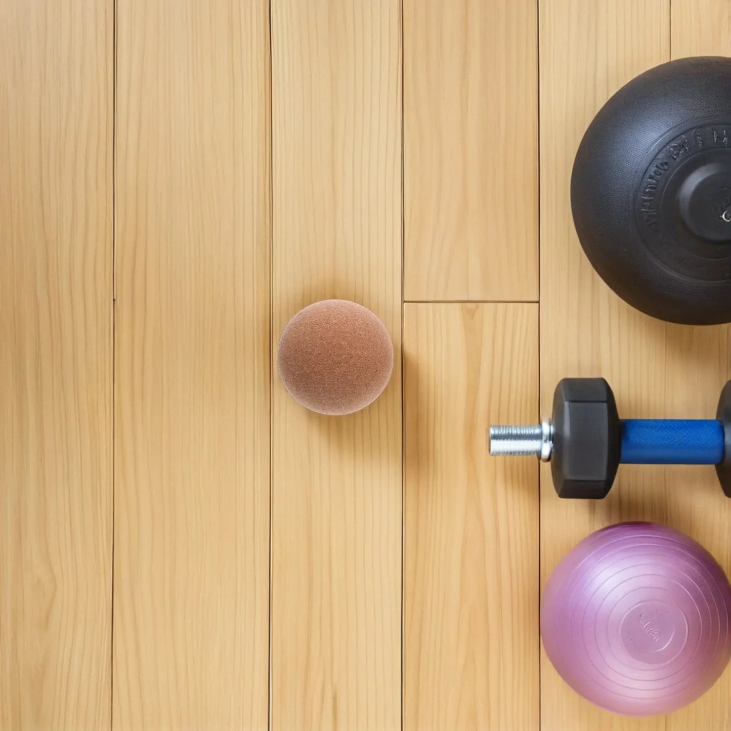 Natural Cork Massage Ball Set