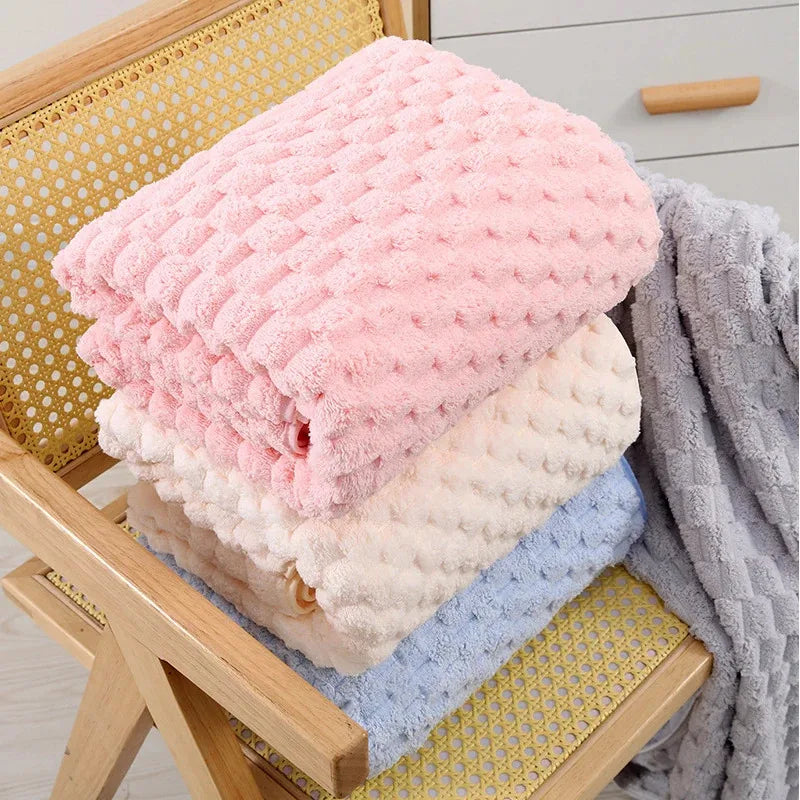 Plush Bath Towel