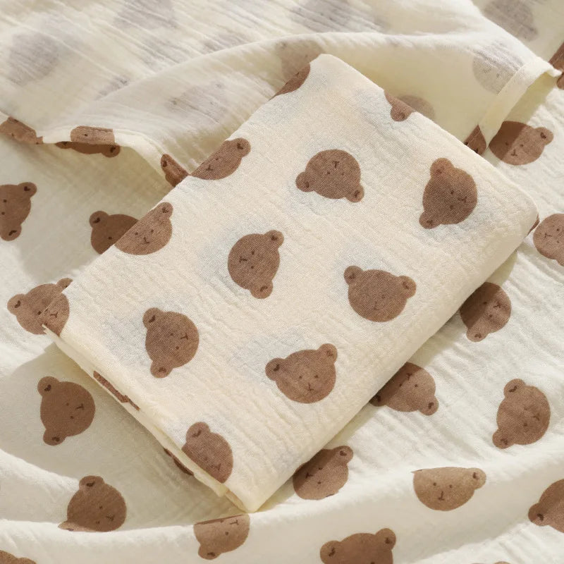 Cotton Muslin Swaddle Blanket